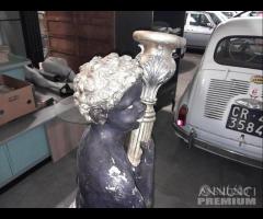 Statua Raffigurante Un Servo Di Colore - 7