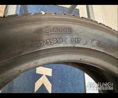 2 gomme 195/55 R16. Michelin Invernali all 80%