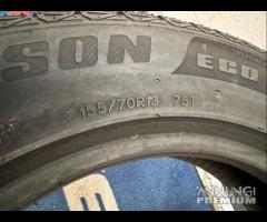 2 gomme 155/70 R13. Jinyu 4 stagioni all 95%