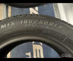 2 gomme 185/60 R14. Sava Invernali al 85%