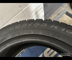 2 gomme 205/55 R16. Pirelli Invernali al 90%res.