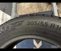 4 gomme 205/55 R16. Barum Invernali al 95%