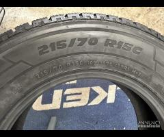 2 gomme 215/70 R15 C. Pirelli Invernali al 90%