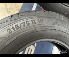 4 gomme 215/75 R16 C. Continental Seminuove
