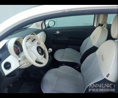 Fiat 500 gpl bianco perla - 7