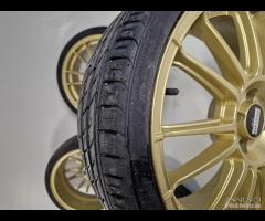 9RR FONDMETAL Glossy gold R18 cerchi in lega Fiat - 11