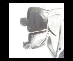 Tappezzeria in pelle nera-rosso completa di pannel - 8