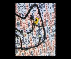 Cablaggio con sensori parcheggio posteriori 208 - 7