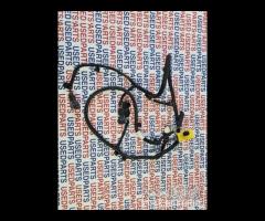 Cablaggio con sensori parcheggio posteriori 208 - 24