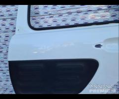 Porta posteriore sinistra bianca citroen C4 Cactus - 11