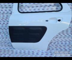 Porta posteriore sinistra bianca citroen C4 Cactus - 19