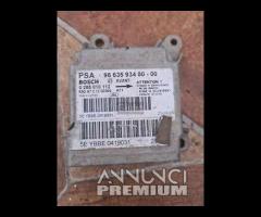 9663593480 00 CENTRALINA AIRBAG PEUGEOT 207 1° Ser