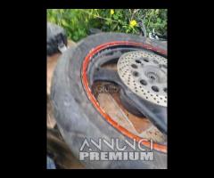 Cerchio Ruota Posteriore Suzuki GS 500 2001-2006 N - 12