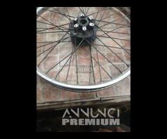 CERCHIO RUOTA ANTERIORE 21 X 1.60 E DISCO HONDA NX - 8