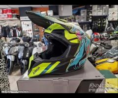 AIROH Casco Cross Wraaap - Cyber - Yellow - 7