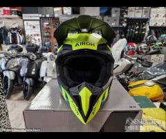 AIROH Casco Cross Wraaap - Cyber - Yellow - 8
