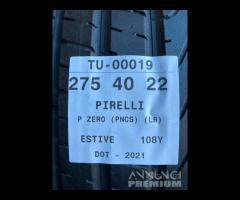 4 PNEUMATICI 275/40 R22 PIRELLI ESTIVE 85% - 8