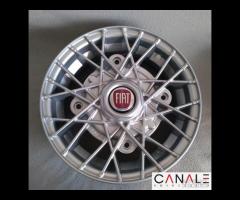Cerchi RAY SILVER 4,5x12 4x190 fiat 500 l f r