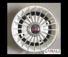 Cerchi grifo bianco 4,5x 12 4x190  fiat 500 l f r