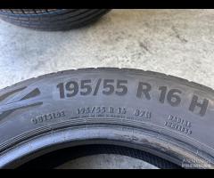 4 Gomme 195/55 R16 87H Continental 90% residui