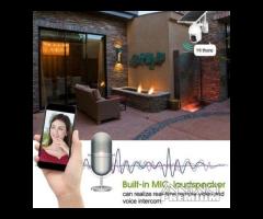 Telecamera 4g/wifi solare motorizzata ptz 1080p F