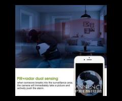 Telecamera 4g/wifi solare motorizzata ptz 1080p F