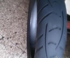 Pneumatico moto nuovo 110 80 19 dunlop trail