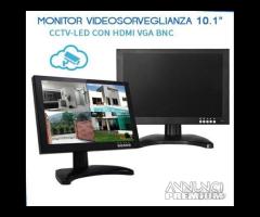 Monitor televisore 10.1 1080p hdmi vga