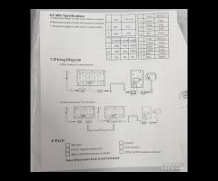 Videocitofono a colori 7 pollici - 10