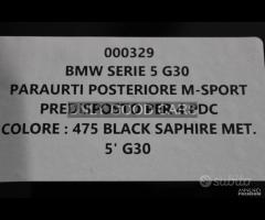 BMW SERIE5 G30 LCI paraurti posteriore M-SP 000329 - 8