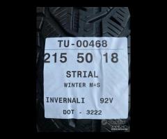 4 PNEUMATICI 215/50 R18 STRIAL INVERNALI 80% - 9