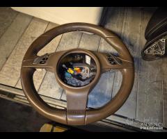 Volante In Pelle Marrone Per Porsche Cayenne 2014