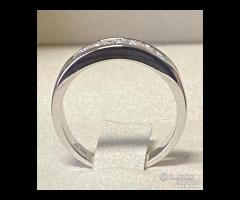 ANELLO FEDINA ORO 18kt. CON DIAMANTI PRINCESS