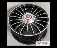 Cerchi grifo nero4,5x 12 4x190  fiat 500 l f r
