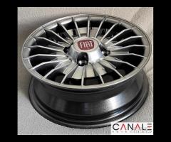 Cerchi grifo 4,5x12 et25 4x190 fiat 500 f l r