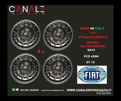 cerchi 13 GRIFO 6x13 4x98 fiat 124 127 128 131