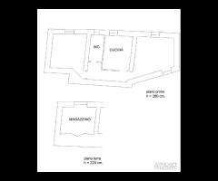 Piglio, piano terra con cantina Discreto stato - 15