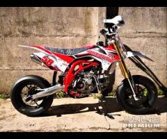 NUOVE pit bike 160 motard pronto pista racer sm1