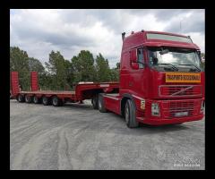 Semirimorchio Bertoja Volvo trattore eccezionale