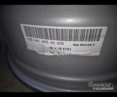 3 Cerchi In Lega Da 18" Per Porsche Macan