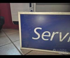 Insegna Service Luminosa Per Officina - Garage
