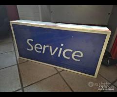 Insegna Service Luminosa Per Officina - Garage