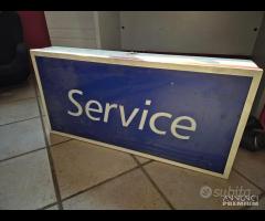 Insegna Service Luminosa Per Officina - Garage