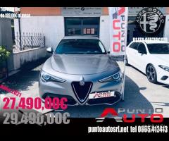 Alfa Romeo Stelvio 2.2 190CV Q4 PELLE-TELECAMERA-R