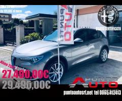 Alfa Romeo Stelvio 2.2 190CV Q4 PELLE-TELECAMERA-R
