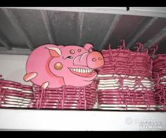 Appendiabiti A Forma Di Maialino - Porcellino