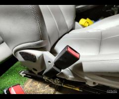 SET SEDILI IN PELLE BIANCA JAGUAR S-TYPE 1998-2007