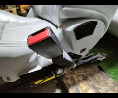 SET SEDILI IN PELLE BIANCA JAGUAR S-TYPE 1998-2007