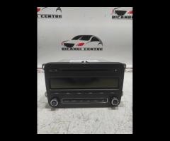 AUTORADIO LETTORE CD PLAYER ORIGINALE SKODA FABIA