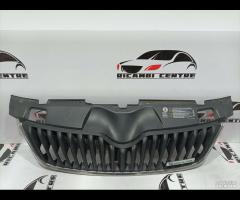 GRIGLIA PARAURTI FRONTALE SKODA FABIA 2 5J0853668C - 8